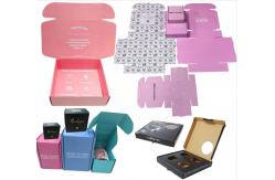 China Folding Box Extra Hard Clothing Cosmetics Packaging Box Express Box Customized Logo supplier