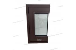 China Fireproof Broken Bridge Aluminum Window Double Glazing Thermal Break with Advanced Foam Technology supplier