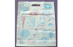 China Promotional Printed Patch Handle Carrier Bags With Reinforcement supplier
