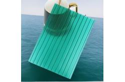 China PE Covered Anti UV Polycarbonate Panel For Indoor Construction supplier