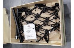 China Pasture Renovation Drag Chain Harrow Blue Spike Tooth Harrow supplier