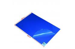 China Strong Adhesive Cleanroom Tacky Mat Polyethylene Sheets No Residue 24*45 supplier