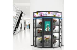 China Adjustable Temperature Micron Smart 24 Hour Flower Vending Machines With Touch Screen supplier