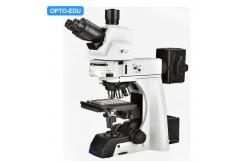 China Trinocular Manual Transmit Reflect Optical Metallurgical Microscope supplier