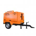 Diesel Driven Portable Screw Air Compressor 55KW Engine 8bar Work Pressure With COMMINS And YUCHAI Brand for sale