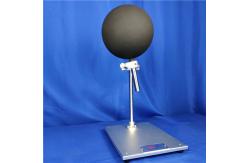 China Dull black painted wooden sphere - IEC60335-2-23 Diameter Of 200mm supplier