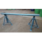 Mechanical Electrical Cable Pulling Tools Adjustable Cable Drum Liting Jack Stands / Simple Reel Pay Off Stand for sale