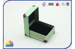 China Brooch Gift Paper Packaging Box Custom Logo Print With Sponge Insert supplier