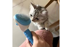 China Pet Hair Remover Comb Portable Self Cleaning Slicker Brush Cats Dogs Reusable supplier
