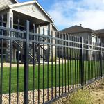 Decorative 8 Wrought Iron Fence Panels Heavy Duty Zinc Galvanized Dipped Stainless Steel Farm for sale