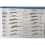 White Permanent Makeup Practice Skin For Eyebrows / Lips / Eyeliner