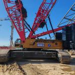 New Generation Hydraulic Crawler Crane Energy Saving 400Tons Crawler Crane for sale