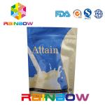 Recyclable Black Tea Packing Pouch , Zipper Self Standing k Tea Packaging Bags for sale