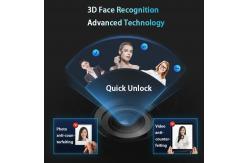China Intelligent Xhome WiFi Fingerprint Code Card Smart Lock with Max Face ID Recognition supplier