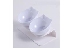 China PS ABS Unspillable Dog Bowl Funky Custom With Stand supplier
