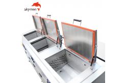China Three Tank Skymen Ultrasonic Cleaner SUS304 For Cleaning Rinsing Drying supplier