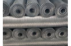 China Powder Coated Expanded Metal Mesh Diamond Mesh Shape Of Hole supplier