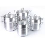 Bakelite Handle Polished 30cm Prestige Induction Cookware Set for sale