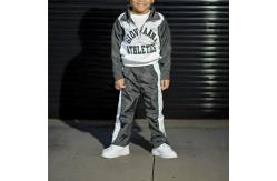 China Children Cropped Hoodies And Sweatpants Set Designer Boys Tracksuits Custom Size supplier
