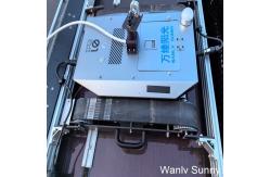 China Innovative Hand-Free Solar Panel Cleaner Robot with Pressure Nozzle and Customization supplier