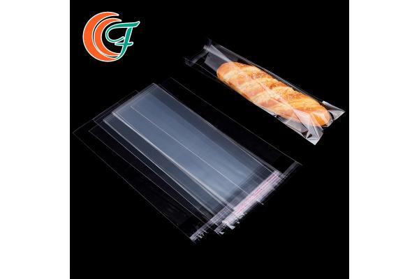 Self Adhesive OPP Packaging Bag With Seal Strip Clear Transparent Cellophane Plastic Bags