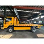 One To Two Heavy Duty Wrecker 5 Tons Platform Wrecker Truck 4x2