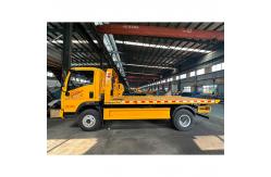 China One To Two Heavy Duty Wrecker 5 Tons Platform Wrecker Truck 4x2 supplier