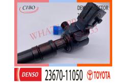 China Genuine Common Rail Fuel Injector 23670-11050 2367011050 for denso toyota supplier