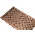 Architecture Outside Design Concert Hall Metal Facade Fabric With Antique Copper for sale