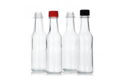China High Quality Fancy 12Oz Round Shape Ketchup Glass Bottle For Sauce supplier