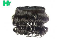 China Heat Friendly Natural Curly Hair Wigs Double Weft Clip In Hair Extensions supplier
