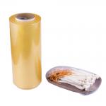 Food Grade Mushroom Compostable Plastic Wrap Film PVC Plastic Film Wrap For Packing for sale