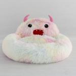 Indoor Outdoor Dog Bed Small Monster Mattress Plush Autumn Winter Warm Pet Nest for sale