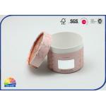 4C Printed Recycled Paper Packaging Tube CMYK Customized Logo for sale