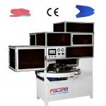 380V 2KW Automatic Heat Transfer Machine , Shoe Sole Making Machine For Cutting