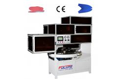 China 380V 2KW Automatic Heat Transfer Machine , Shoe Sole Making Machine For Cutting supplier