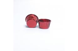 China Compostable Aluminum Foil Cupcake Liners , Disposable Muffin Baking Cup supplier
