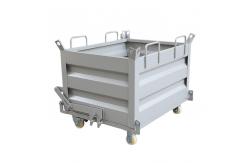 China Heavy Duty Forklift Crane Bin For 1000L/H Waste Bin Dumping supplier