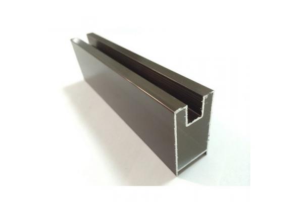 Electrophoresis Aluminum Extrusion Profiles Mill Finished T3 / T4 / T5 / T6