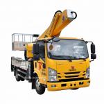 NIKA 4*2 Single Row  High-altitude Operation Truck  Telescopic Aerial Work Platform   High Lifting Lorry for sale