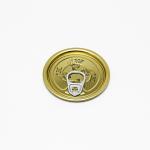202# 300# Tinplate EOE Easy Open Lid For Tuna Fish Tin Cans