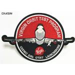 Recycled Aviation Hat Patches Laser Cut Smooth Border Fabric Badges Patches for sale