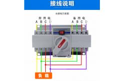 China 63A 2P Mini Dual Power Single Phase ATS Automatic Transfer Switch supplier