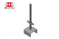 China 35mm Dia Hollow Electro Galvanized Scaffolding U Head supplier