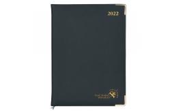 China Daily Planner Vertical Hourly Schedule And Monthly Plan Black supplier