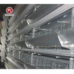 Poultry Field Chicken Farming Equipment 90 Birds H Type Layer Cage for sale