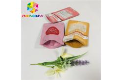 China FDA Mylar Stand Up Zipper Pouch , k Sealed Plastic Bags With Hang Hole supplier