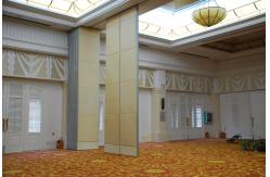 China Fabric Surface Operable Floor To Ceiling Room Dividers / Office Acoustic Partition Wall supplier
