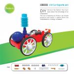 Classic School DIY Educational Toys Electronic Components , Non Toxic Air Car Toy for sale