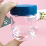 PP Screw Cap Wide Mouth 150ml Round Plastic Containers For Candy